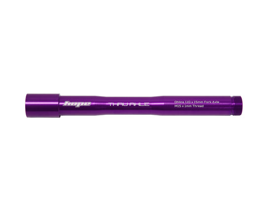 HOPE forhjulsaksel til OHLINS RXF34/RXF36/RXF38-gafler Lilla