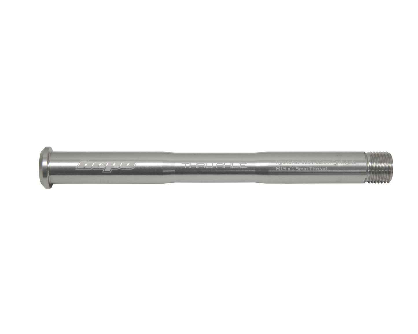 Oś przedniego koła HOPE do widelca ROCKSHOX Pike/Lyric/Zeb srebrna
