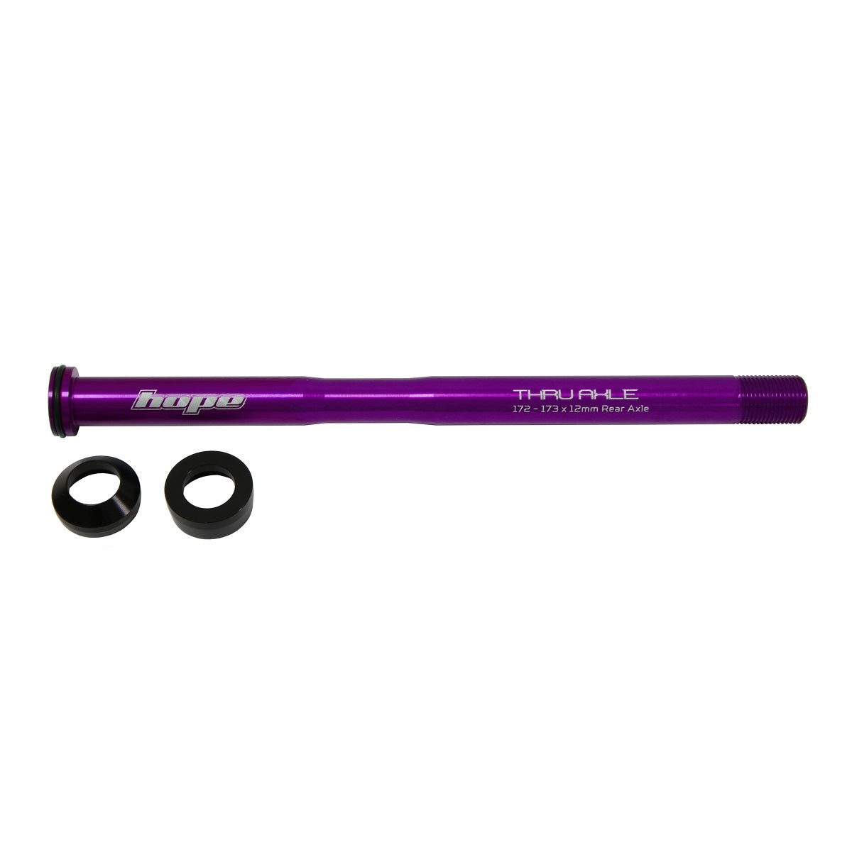 Osa zadního kola HOPE 172-173 mm #HTAR173 Purple