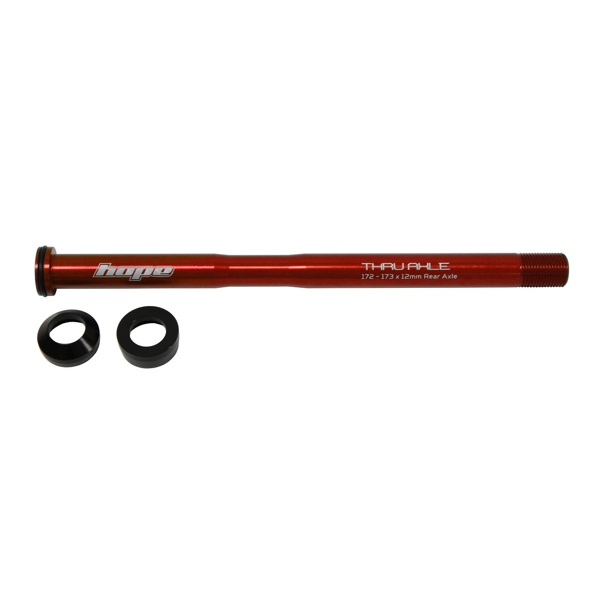 Osa zadního kola HOPE 172-173 mm #HTAR173 Červená