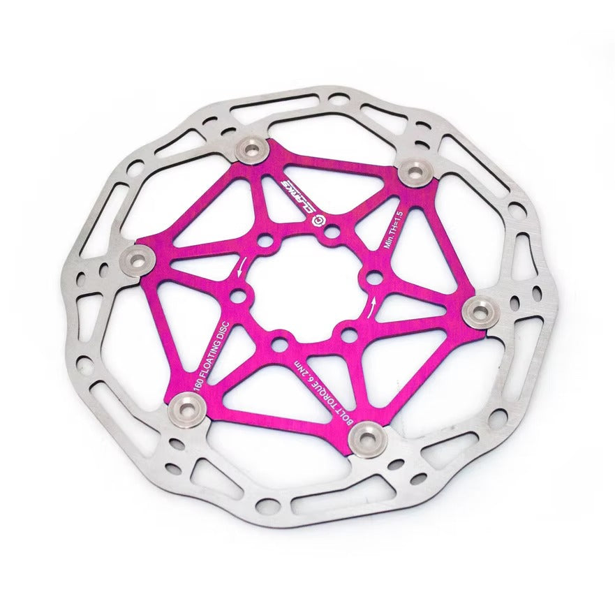 CLARKS CFR-02 6 Hole Floating Disc Pink