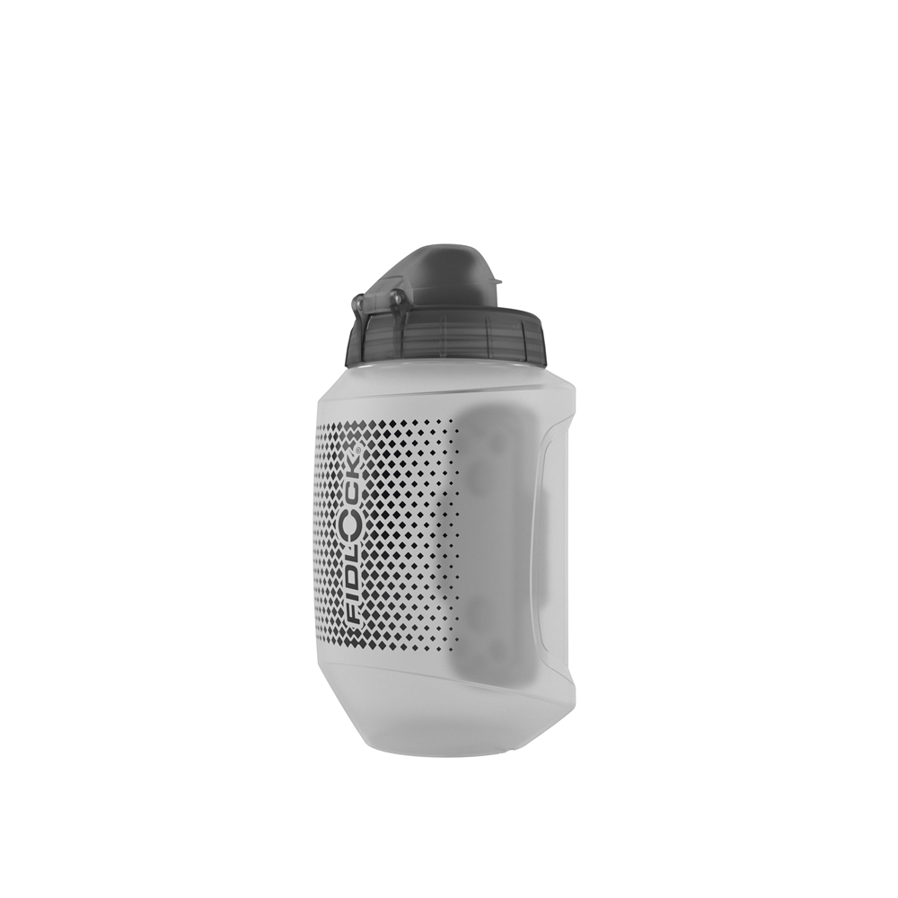 FIDLOCK TWIST Flaske med magnetisk strop (550 ml) Transparent