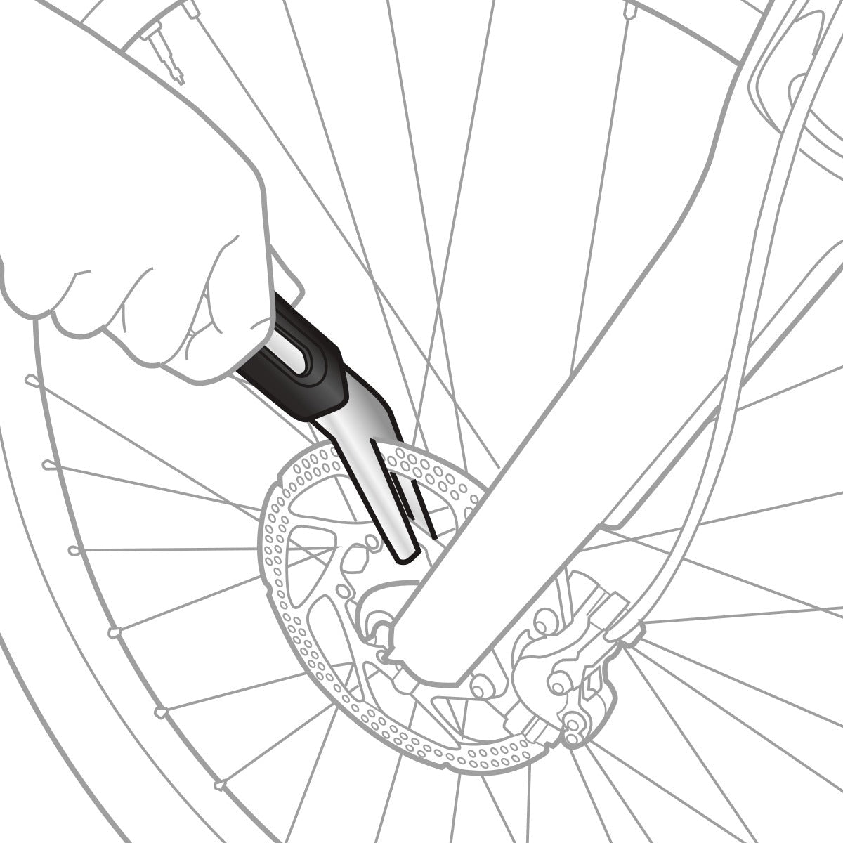 TOPEAK ROTOR TRU Disc Unlocker