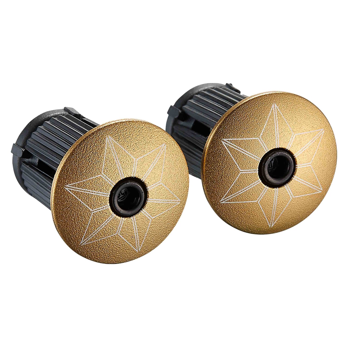 SUPACAZ SUPER STICKY KUSH STAR FADE bøjlebånd, sort/guld