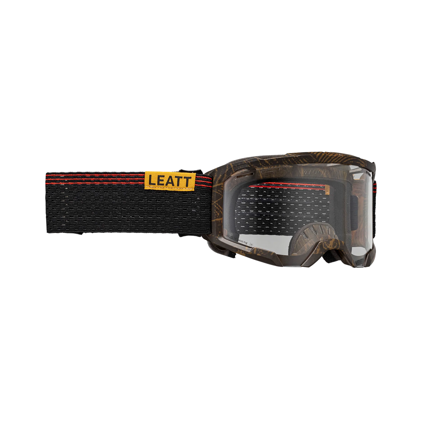 Gogle LEATT VELOCITY 4.0 MTB X-FLOW Brown CLEAR 83 VLT