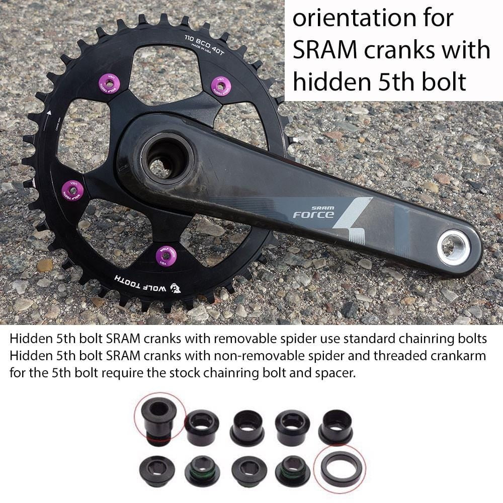 WOLF TOOTH DROP-STOP B GRAVEL/CX 110 mm, rå silver, monodäck