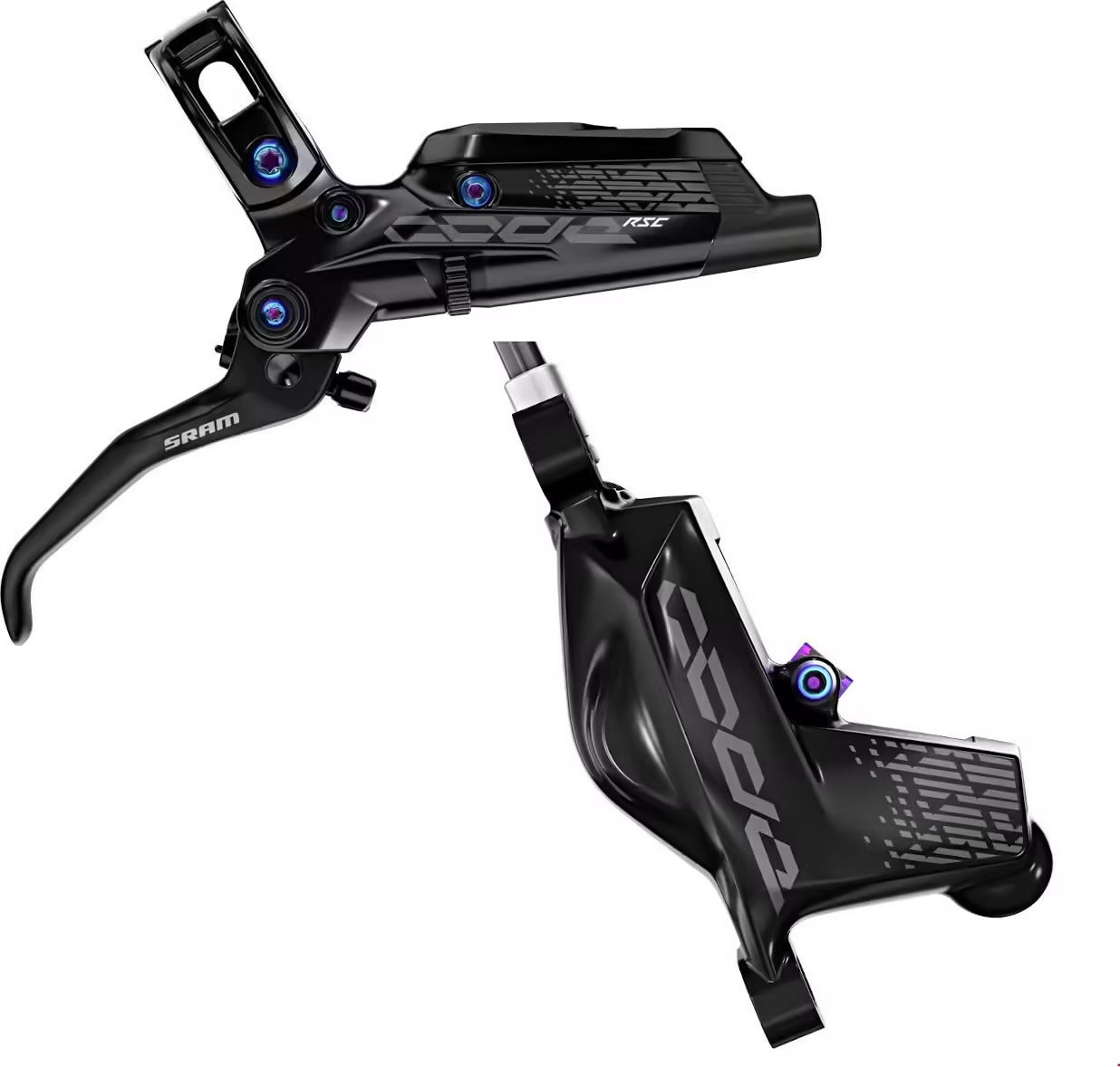 SRAM CODE RSC Frambroms Rainbow Metallbelägg