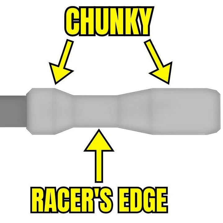Handtag ESI FIT CR (CHUNKY/RACER'S EDGE COMBO) 130 mm Grön