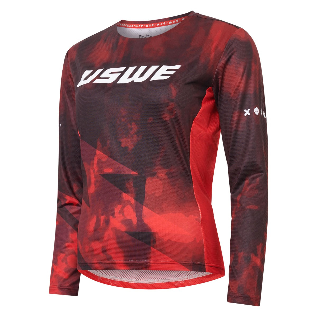 Dámský MTB dres s dlouhým rukávem USWE LUFTIG Red