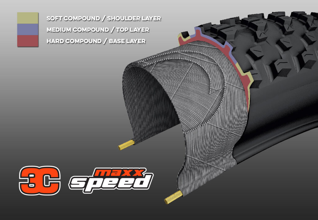 MAXXIS IKON 29x2.00 Exo 3C MaxxSpeed Tubeless Ready Miękka opona w kolorze czarnym