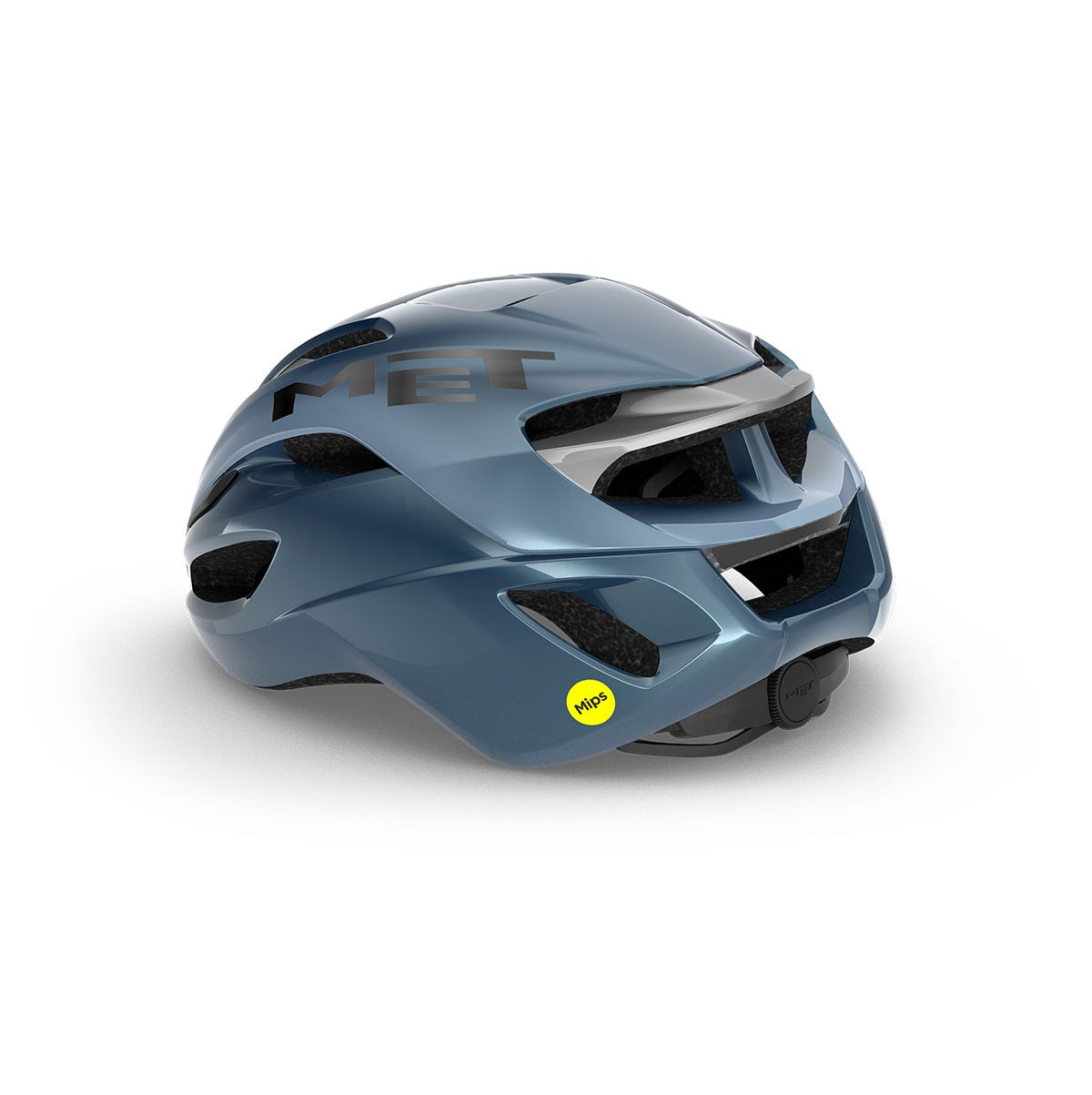 Kask szosowy MET RIVALE MIPS srebrny