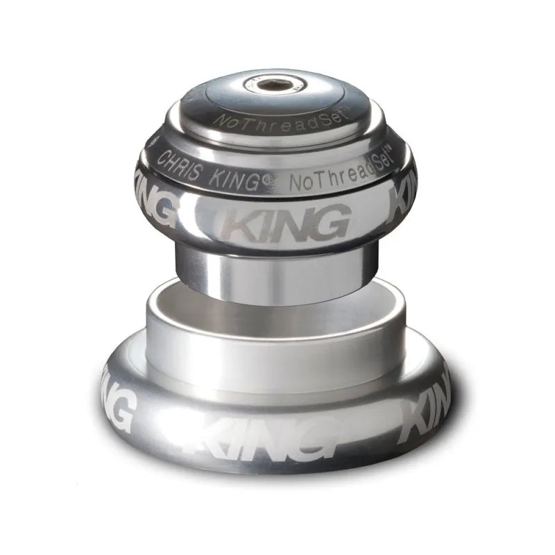 Eksternt headset CHRIS KING NOTHREADSET 1"1/8-1.5" EC34/EC49 Sølv