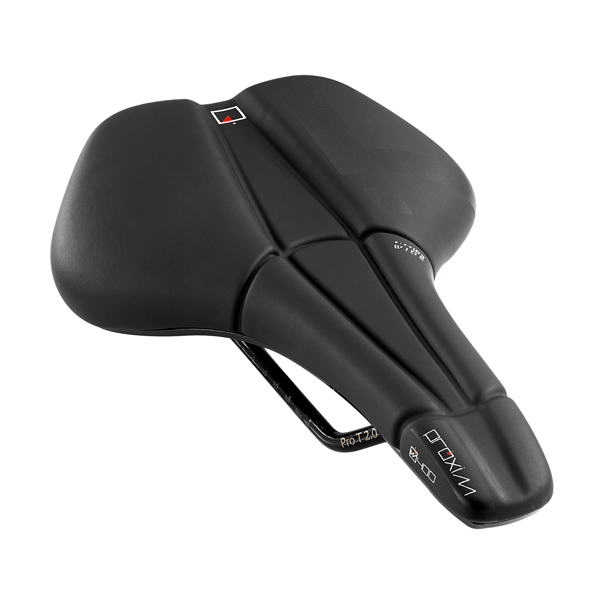 Selle PROLOGO E-BIKE PROXIM W400 SPORT 163mm Rails CrMo Noir — vue complémentaire