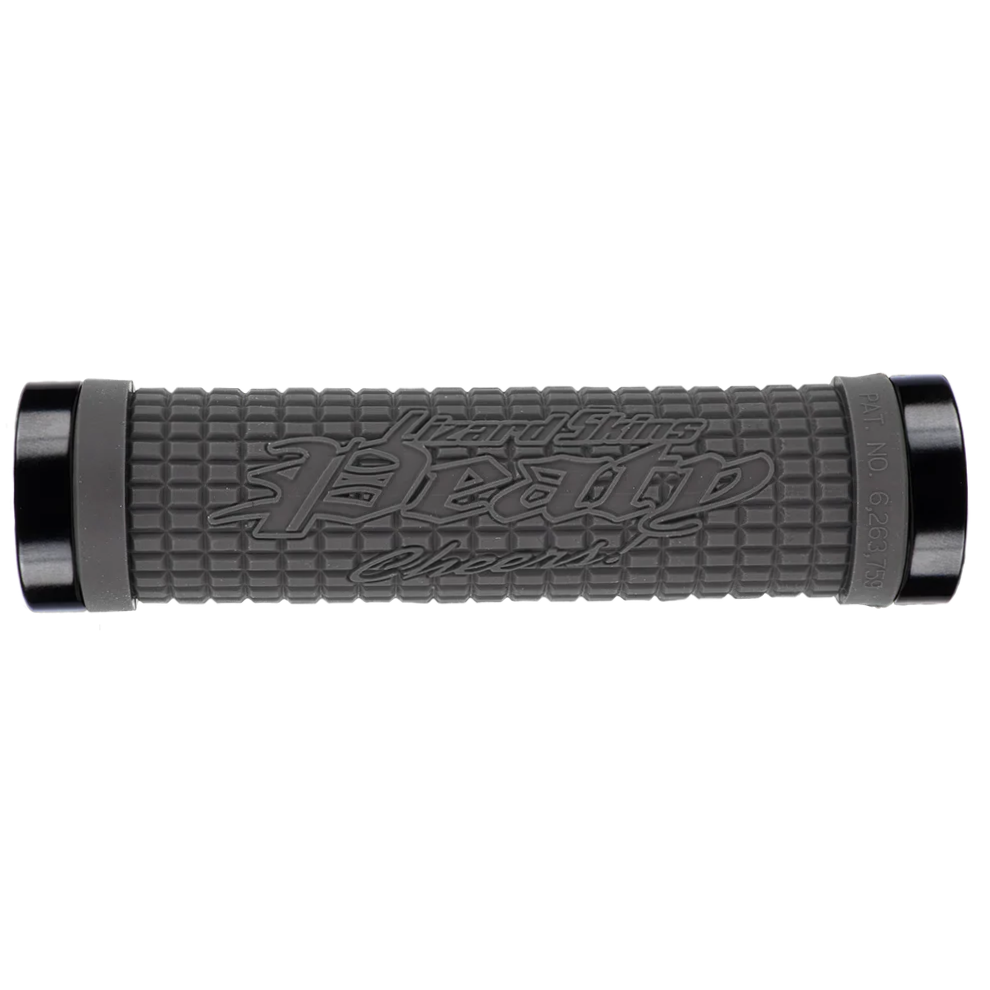 Grepp LIZARD SKINS PEATY SIGNATURE Lock-On Grå
