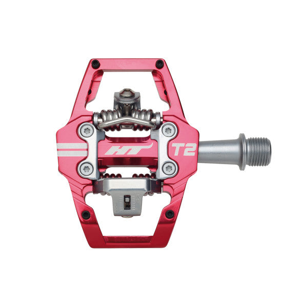HT Components ENDURO T2 pedály Červené