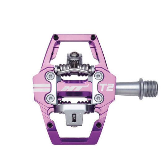 HT COMPONENTS ENDURO T2 Pedaler Lila