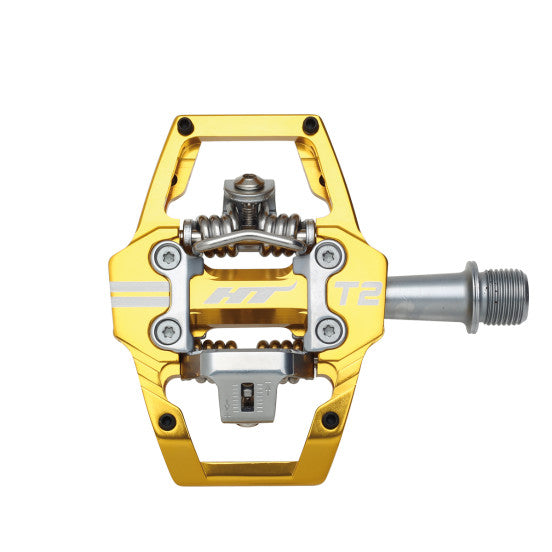 Pedály HT Components ENDURO T2 Gold