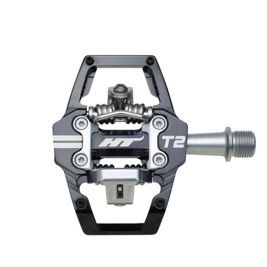 HT COMPONENTS ENDURO T2 pedaler Svart