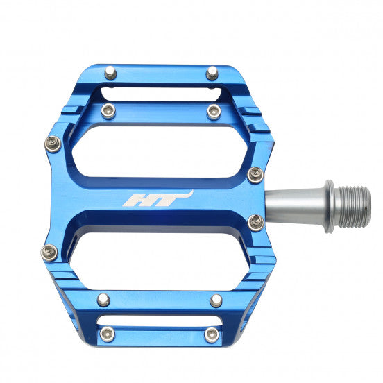 HT COMPONENTS AR09SX Flat Pedals Marineblå