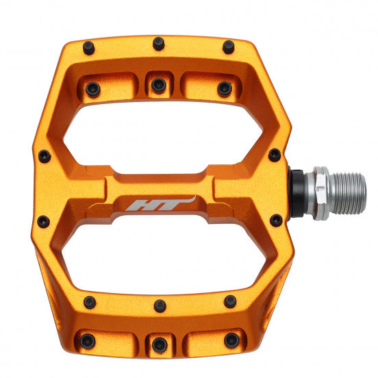 Płaskie pedały HT COMPONENTS Spider AF03 Orange