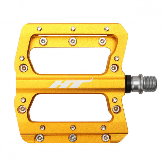 HT Components NANO AN14A Zlaté ploché pedály