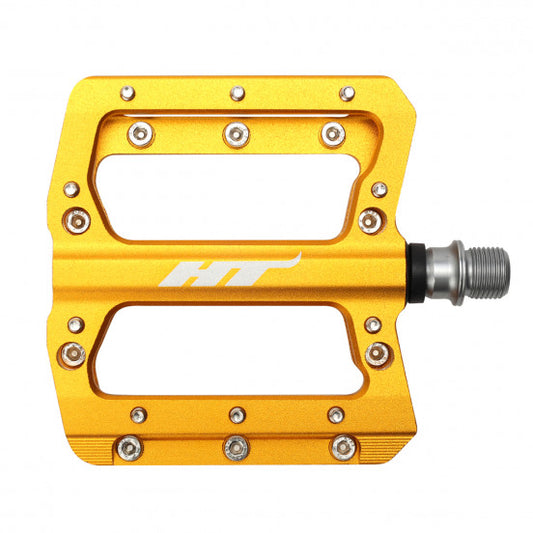 HT Components NANO AN14A plattpedaler i guld