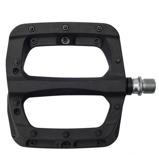 HT COMPONENTS NANO-P Flatpedaler PA03A Svart