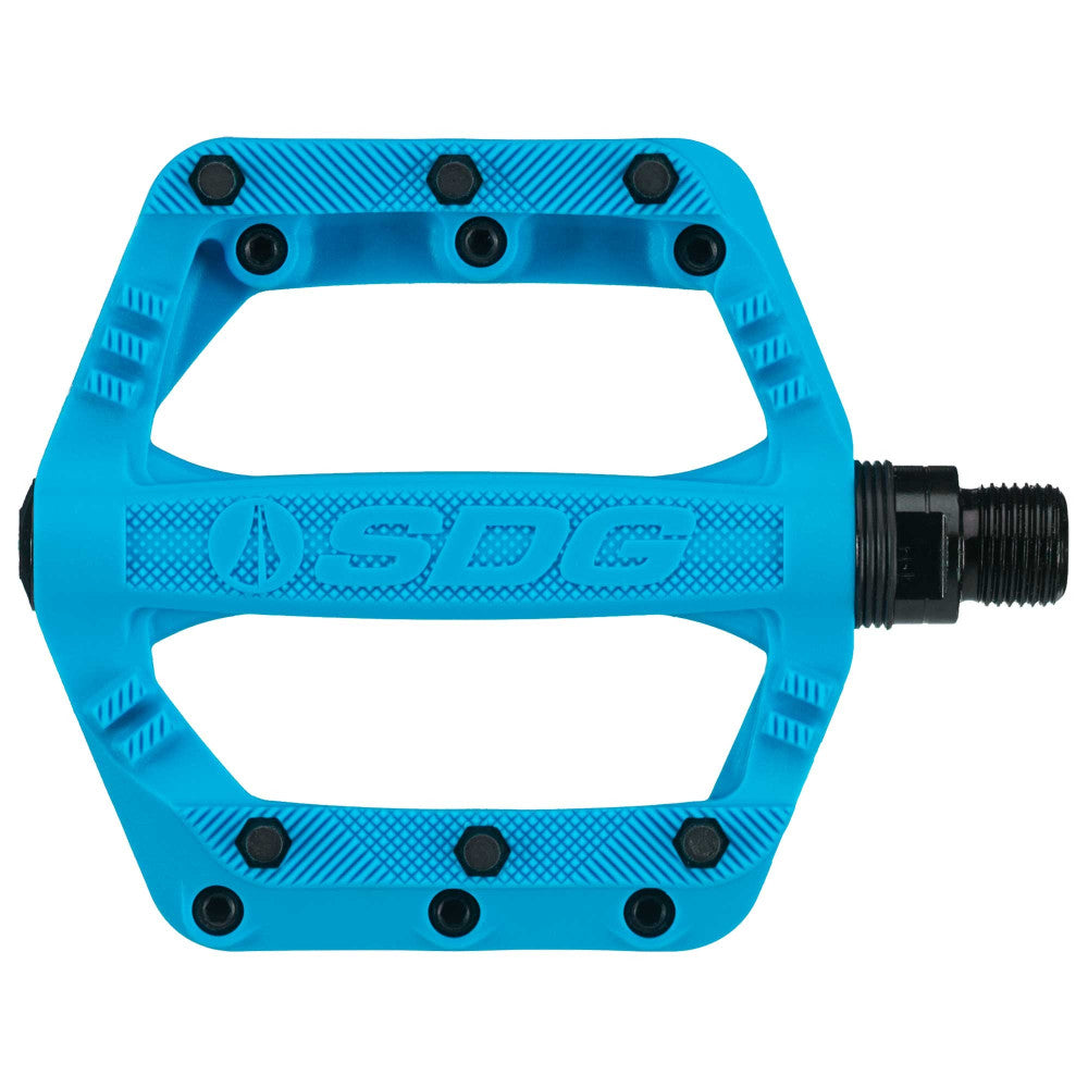 Ploché pedály SDG SLATER Junior Blue