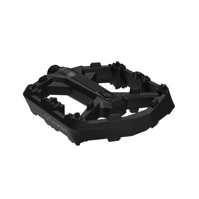 CRANKBROTHERS STAMP 0 Breda plattpedaler Svart