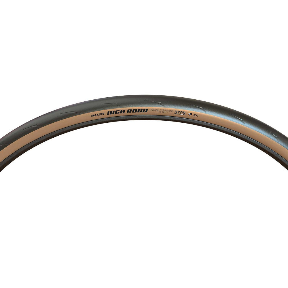 MAXXIS HIGH ROAD Gen2 700x28c TubeType Soft Brown-dæk