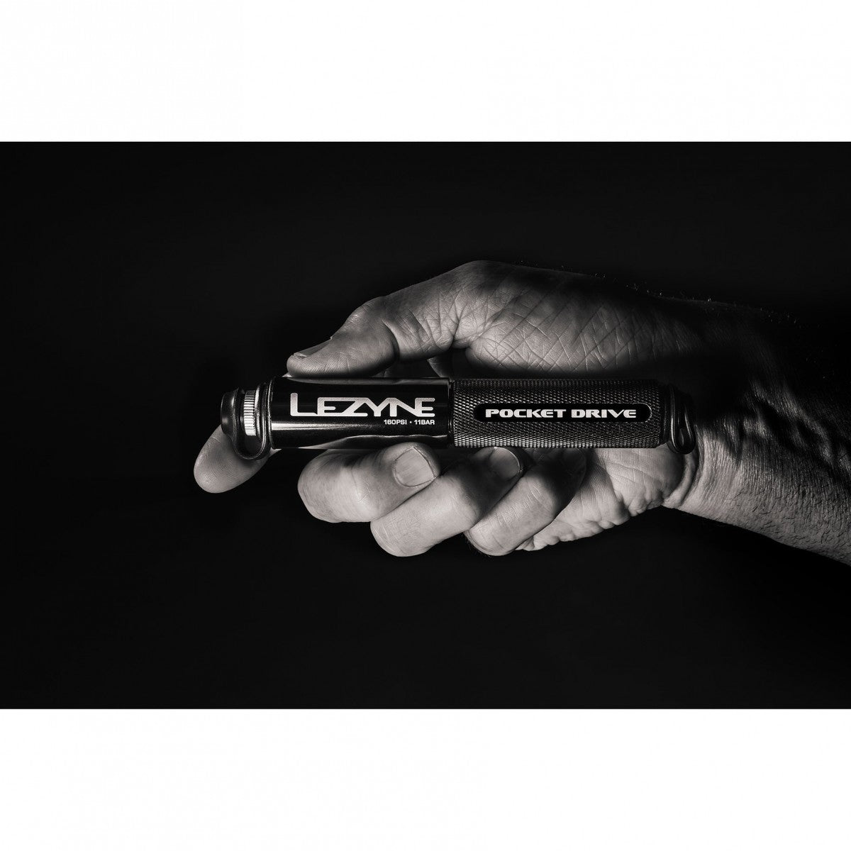 LEZYNE POCKET DRIVE HP håndpumpe sort