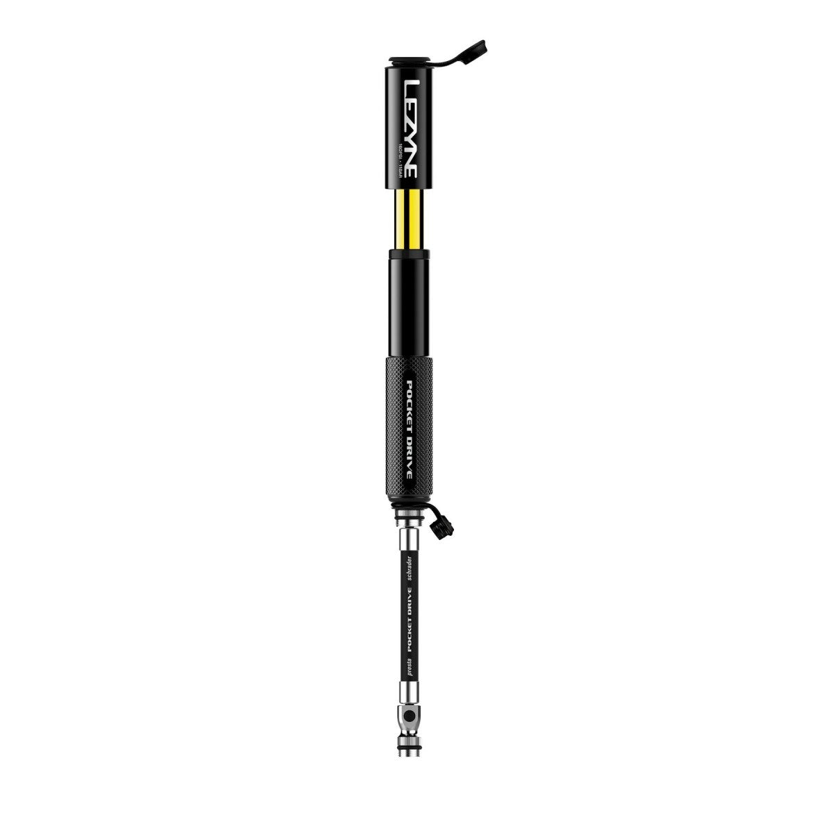 LEZYNE POCKET DRIVE HP håndpumpe sort