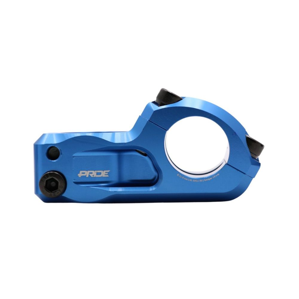 Potence PRIDE CAYMAN V2 Ø31.8mm Bleu
