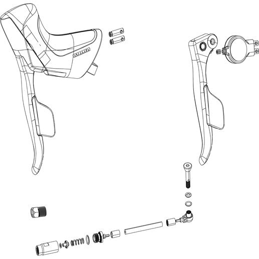 Stealth-A-Magic SRAM-rival ETAP AXS HRD-slangetilslutningssæt