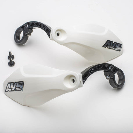AVS BASIC handskydd (plastflik) Vit