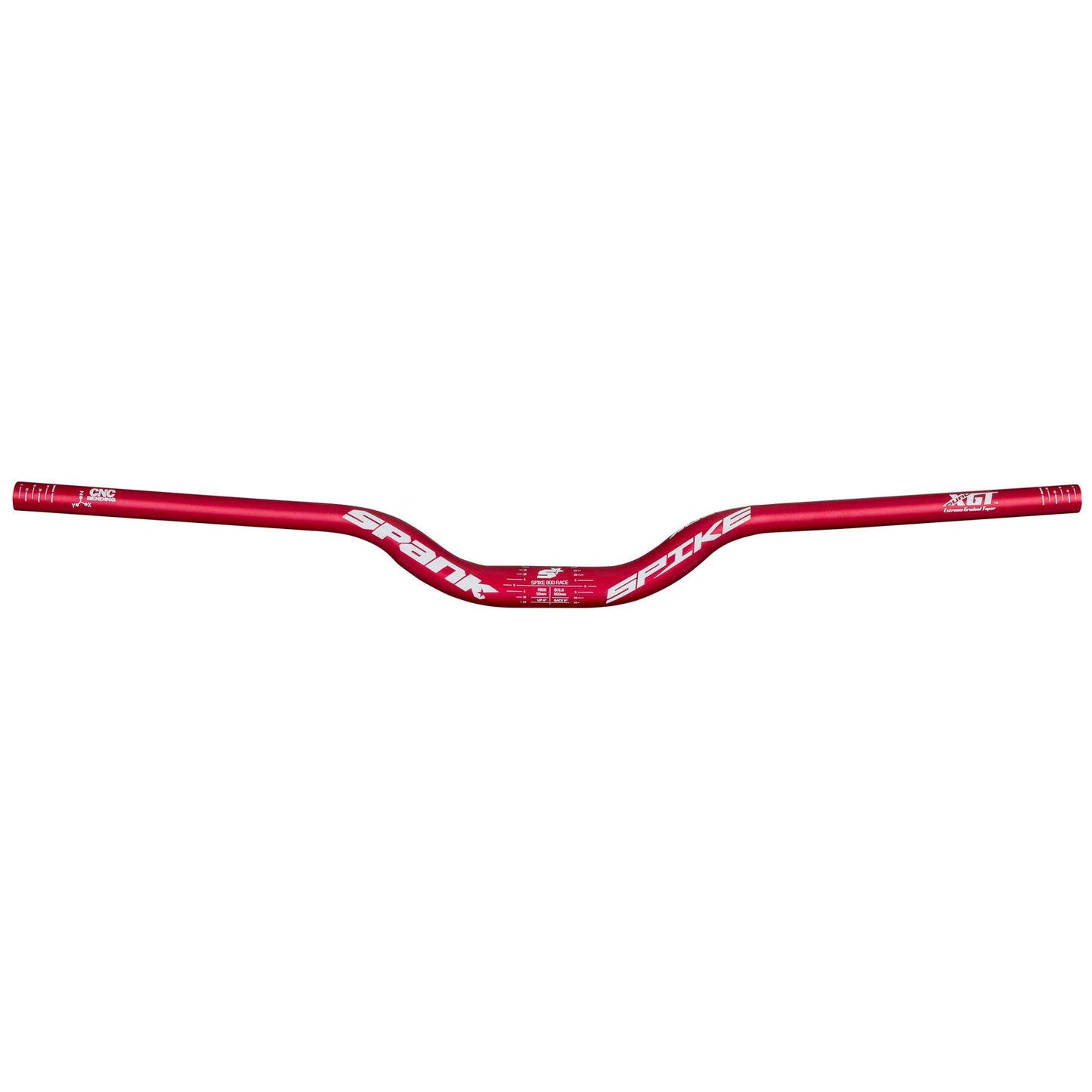 SPANK SPIKE 800 RACE styr Rise 50mm 800mm Rød