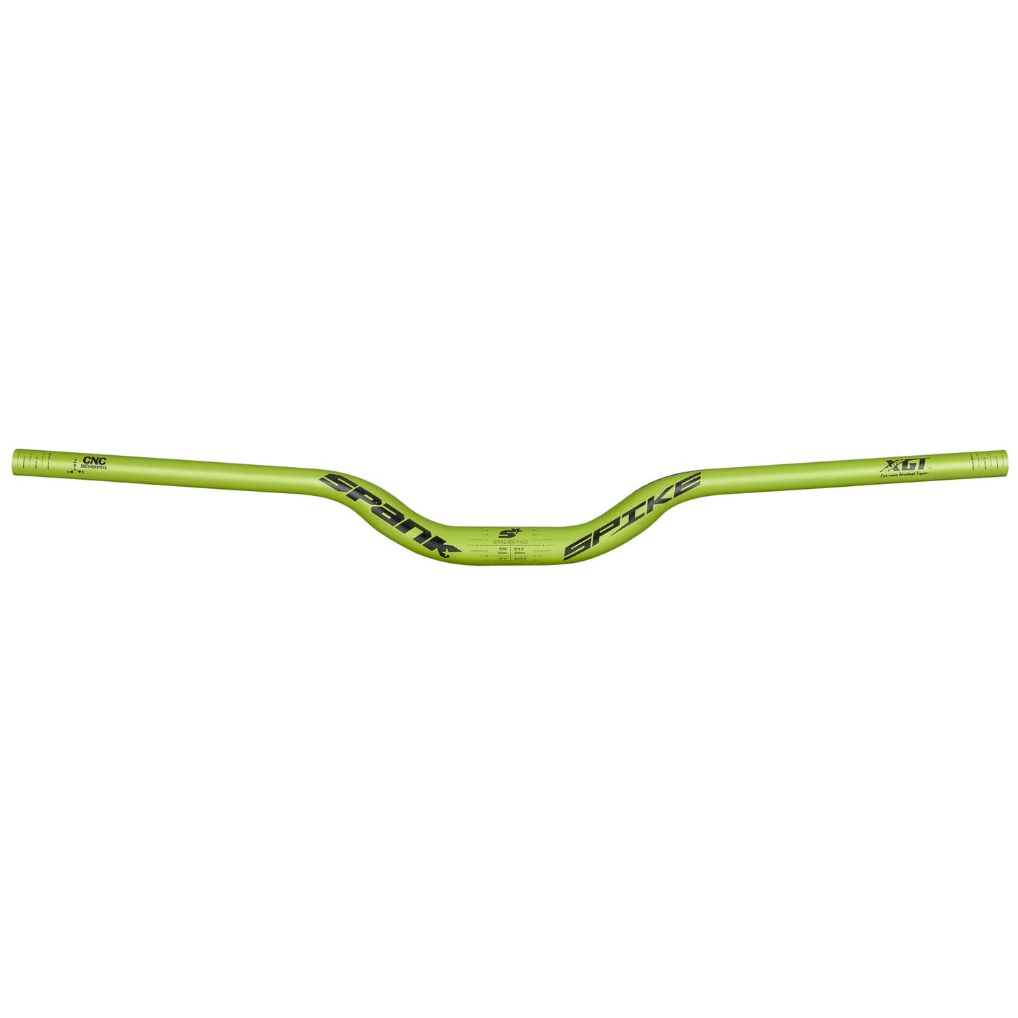 SPANK SPIKE 800 RACE Hanger Rise 50mm 800mm Grøn