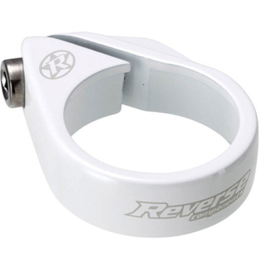 Collier de Selle REVERSE COMPONENTS BOLT Blanc