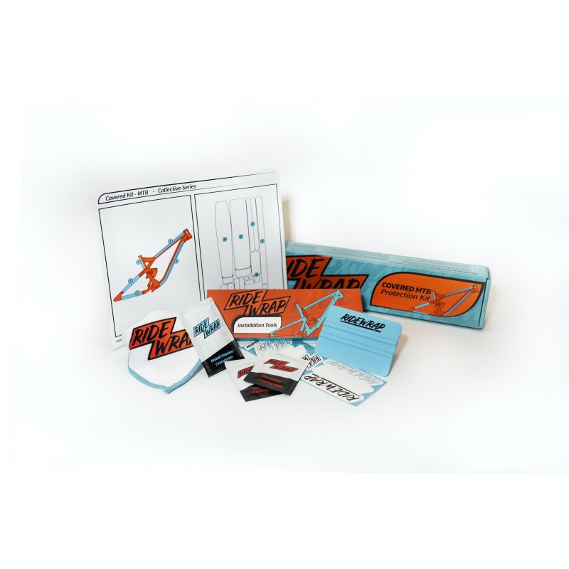 RIDE WRAP COVERED Adhesive Frame Protector Matowe wykończenie