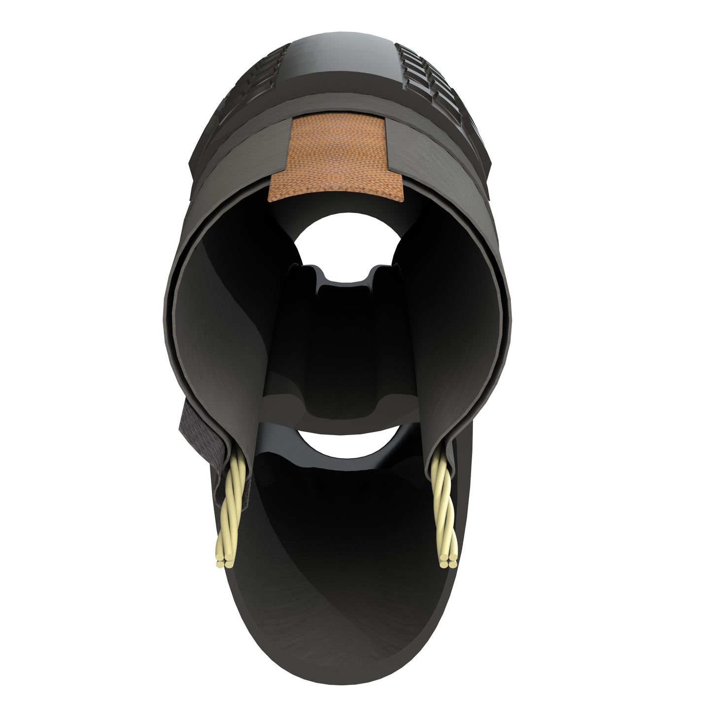HUTCHINSON CARACAL ALLROAD 700x35 Tubeless Ready Sort dæk
