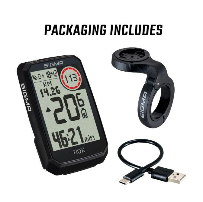GPS SIGMA ROX 4.0 ENDURANCE Svart