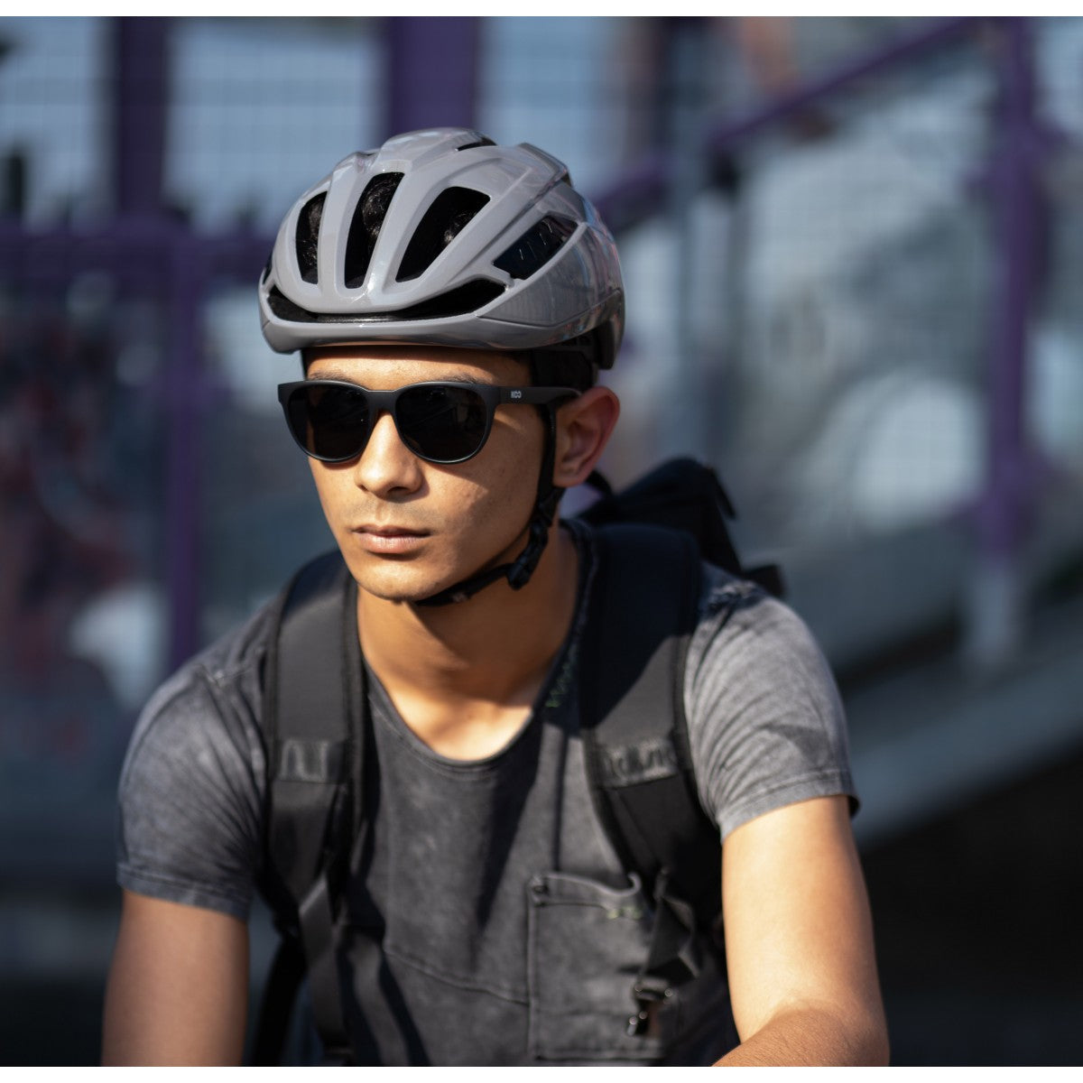 KASK SINTESI landevejshjelm grå