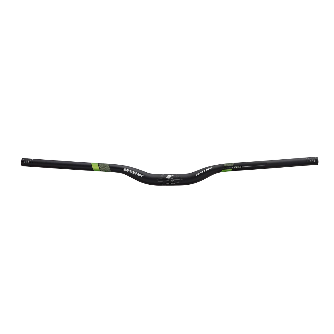 SPANK SPIKE 800 VIBROCORE Rise 30mm 31,8/800mm Černá / zelená řídítka