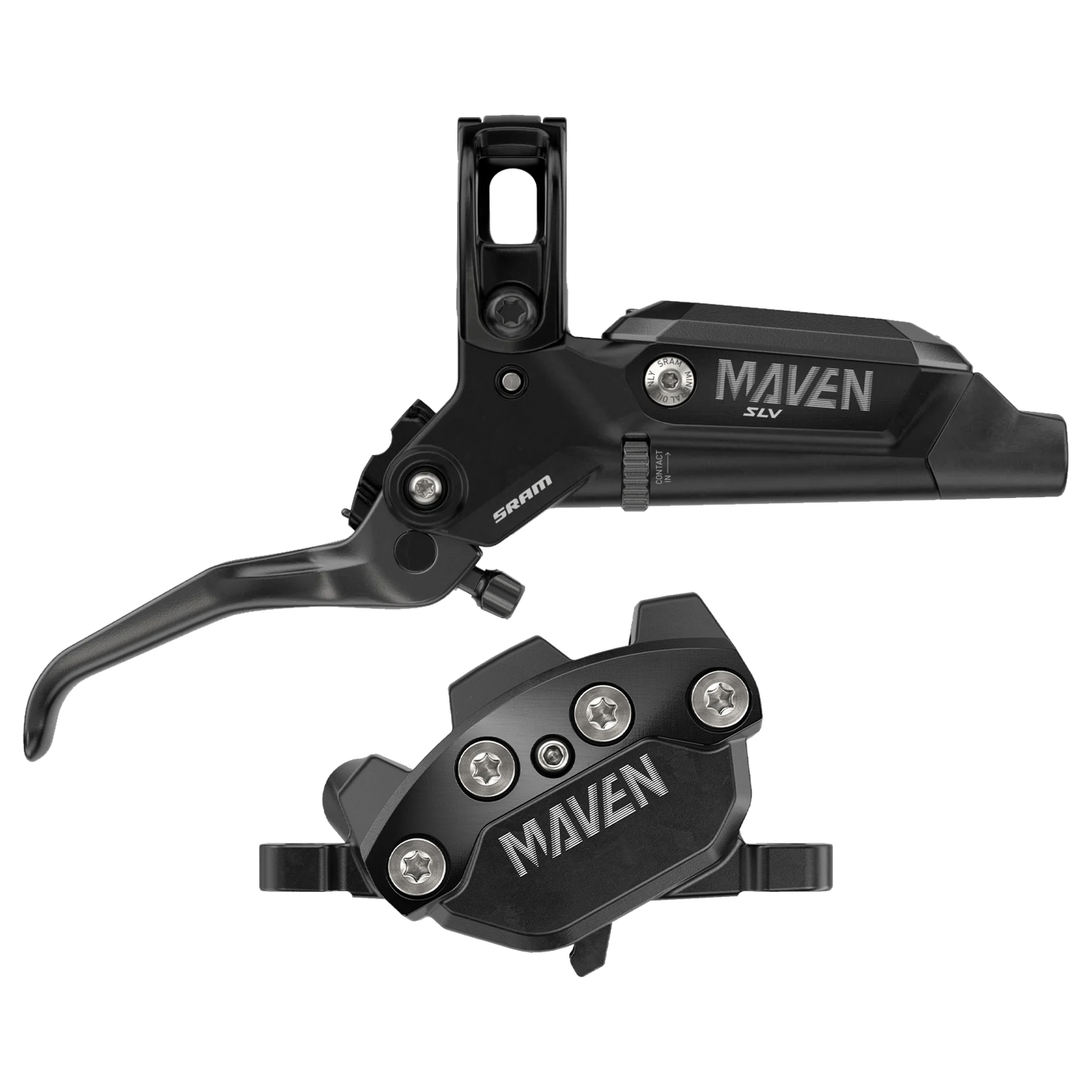 Zadní brzda SRAM MAVEN SILVER černá