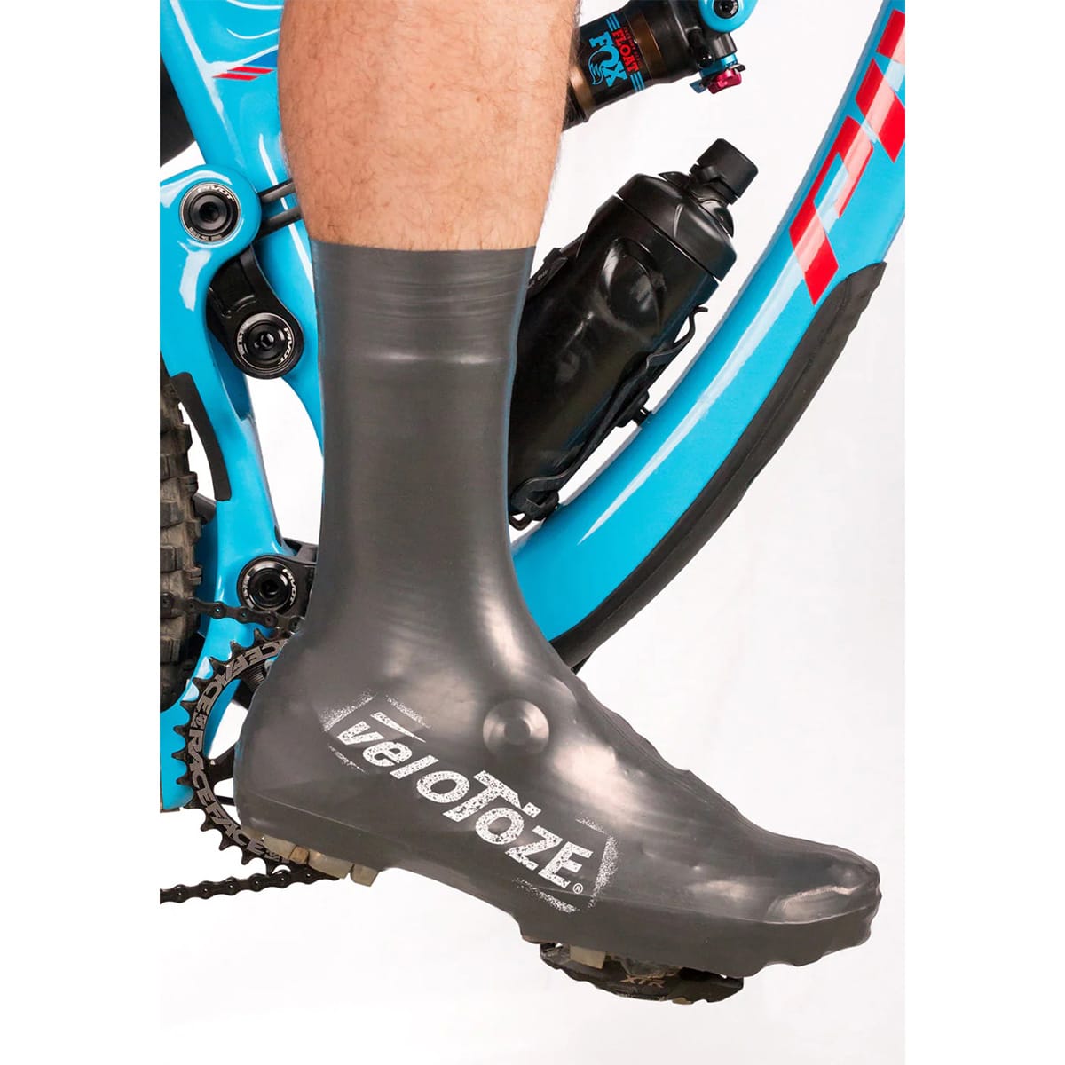 VELOTOZE HAUTES 2.0 SUPER STRONG skoöverdrag svart/vit