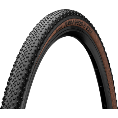 CONTINENTAL TERRA SPEED PROTECTION 700x40c Tubeless Ready Hnědá pneumatika