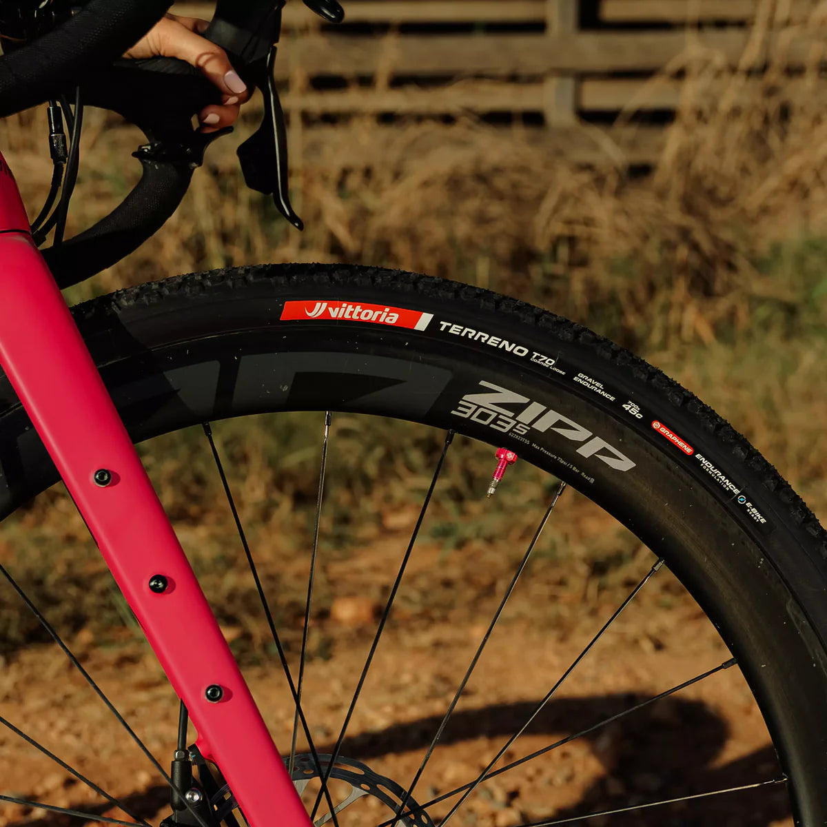 Pneu VITTORIA TERRENO T70 COARSE LOOSE 700x40c Gravel Endurance Tubeless Ready Souple Noir