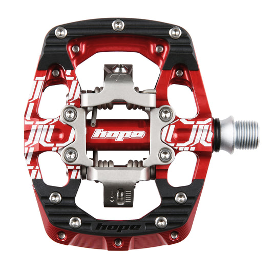 HOPE UNION GRAVITY pedaler Röd