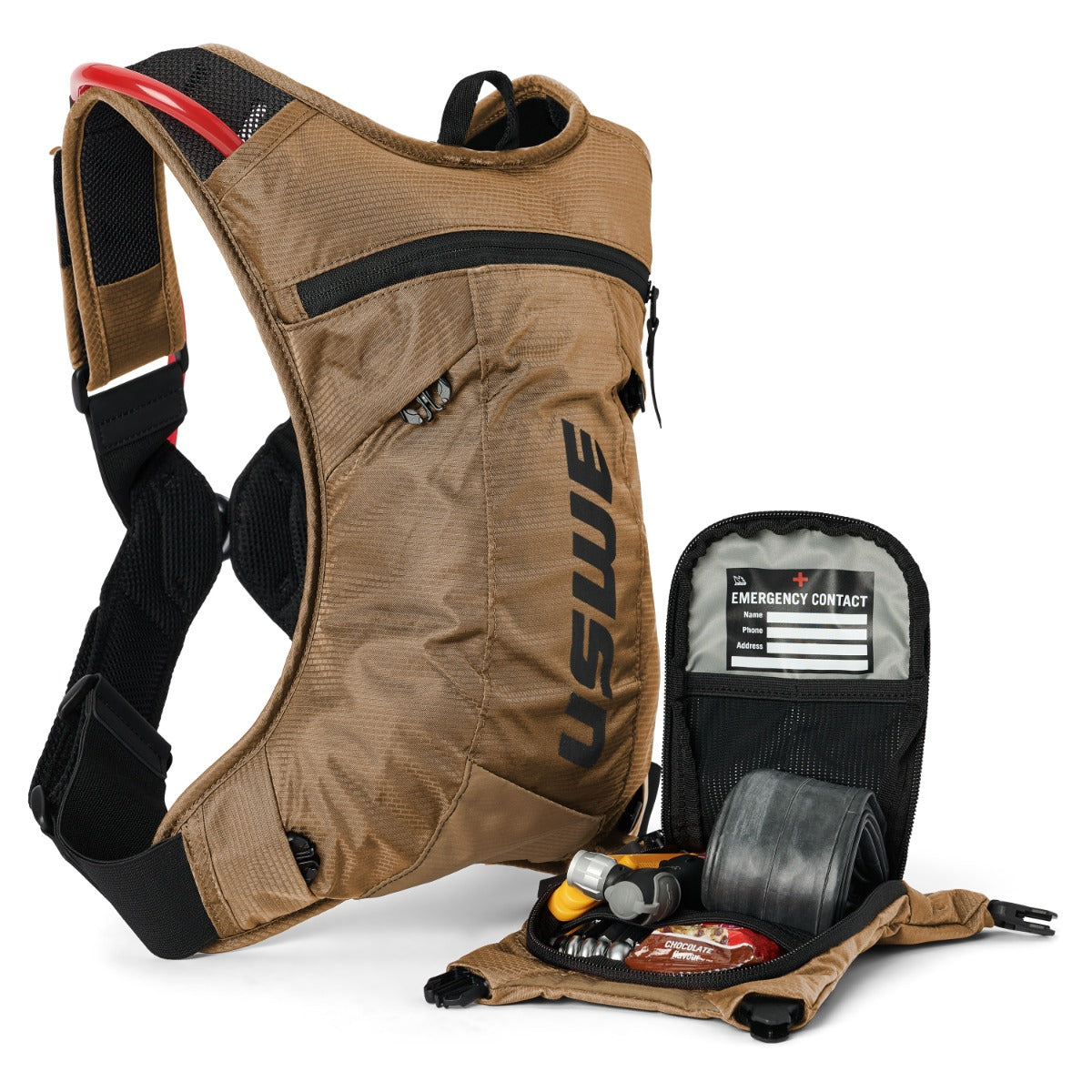 USWE MTB HYDRO 3 L vätskebag Svart/Röd