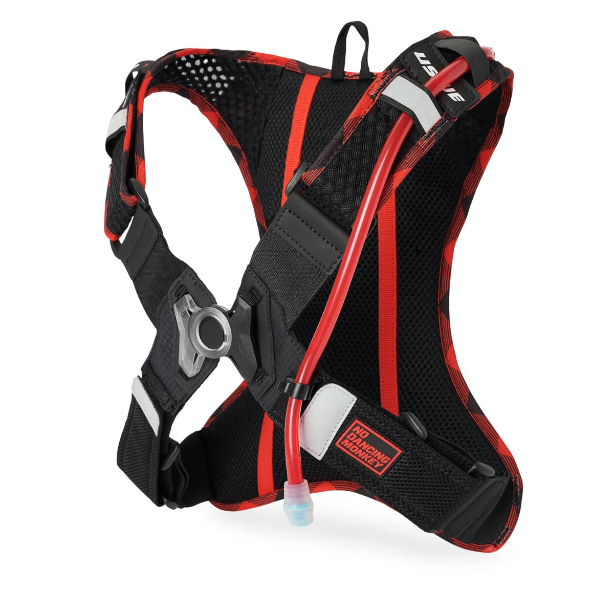USWE OUTLANDER XC 2 L Flanelowy worek hydracyjny czerwony/czarny